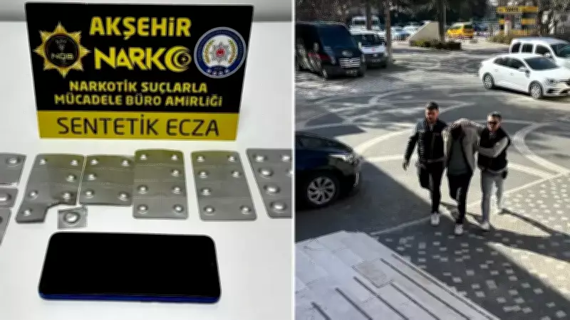 Konya Akşehir'de Uyuşturucu ve Kaçak Sigara Operasyonu: 2 Şüpheli Tutuklandı