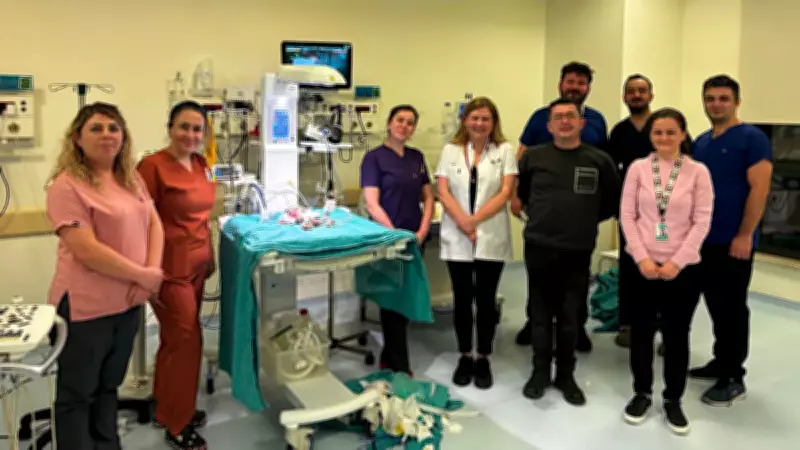 Konya-Eskişehir Arasında Hayat Kurtaran Operasyon: 700 Gramlık Bebeğe Kalp Ameliyatı