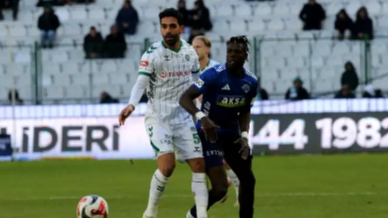 Konyaspor ile Kasımpaşa Süper Lig'de Berabere Kaldı: 1-1