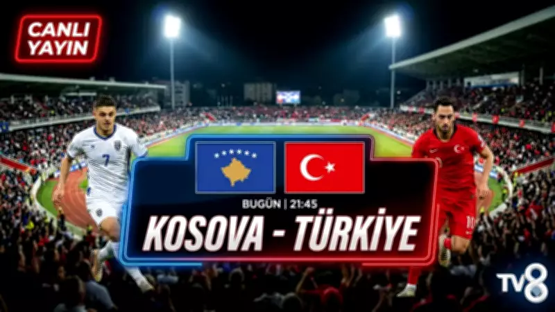 Kosova - Türkiye Maçı TV8'de Şifresiz: Dünya Kupası Vizesi İçin Kritik Randevu