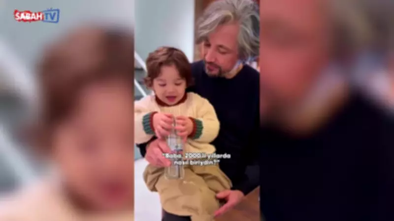 İlhan Mansız, Oğluyla Geçmişe Yolculuk Yaptırdı: 'Baba, 2000'li Yıllarda Nasıl Biriydin?'