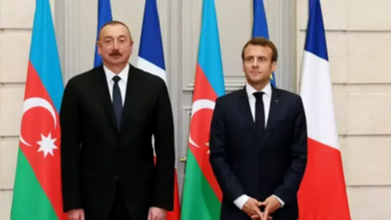 Macron, İran'ın Nahçıvan Saldırısı Sonrası Aliyev ile Dayanışma İçinde Olduğunu Açıkladı