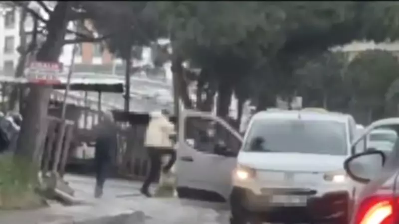 Maltepe'de Trafikte Yayaya Saldıran 2 Şüpheliye 360 Bin Lira Ceza