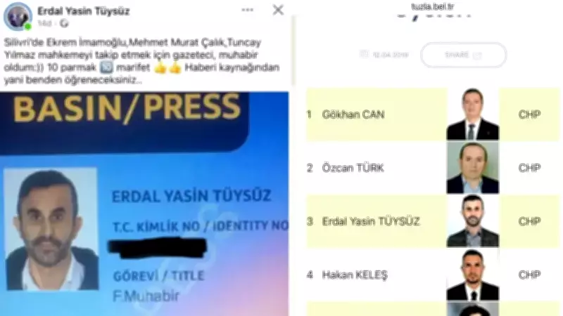 İmamoğlu Davasında Sahte Basın Kartı Skandalı: CHP'li Tüysüz Gözaltında