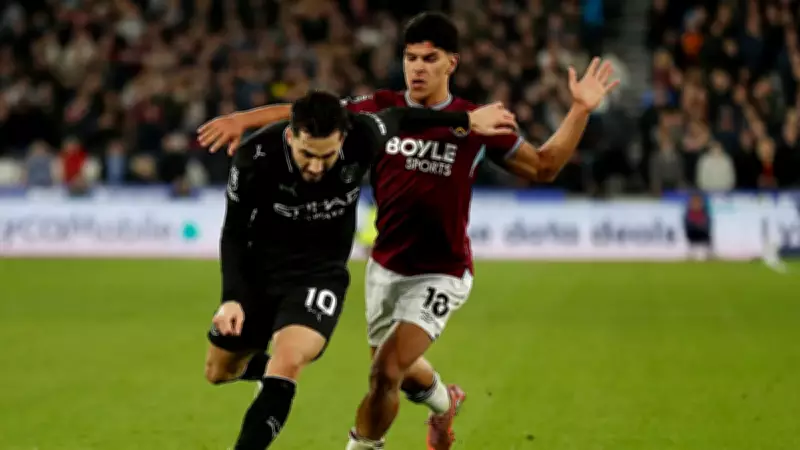 Manchester City, West Ham United Karşısında Puan Kaybetti!