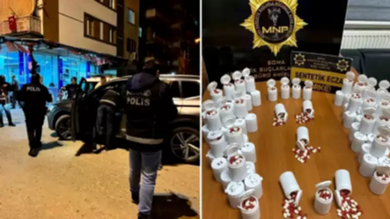 Manisa'da Uyuşturucu Operasyonu: 468 Şüpheli Yakalandı, Tonlarca Madde Ele Geçirildi