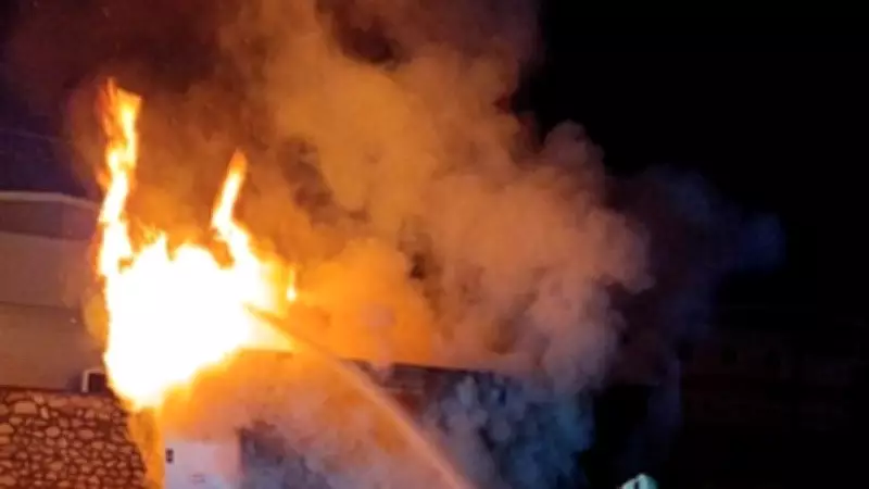 Mardin Mazıdağı'nda Elektrik Trafosu Patladı, Anlar Kamerada