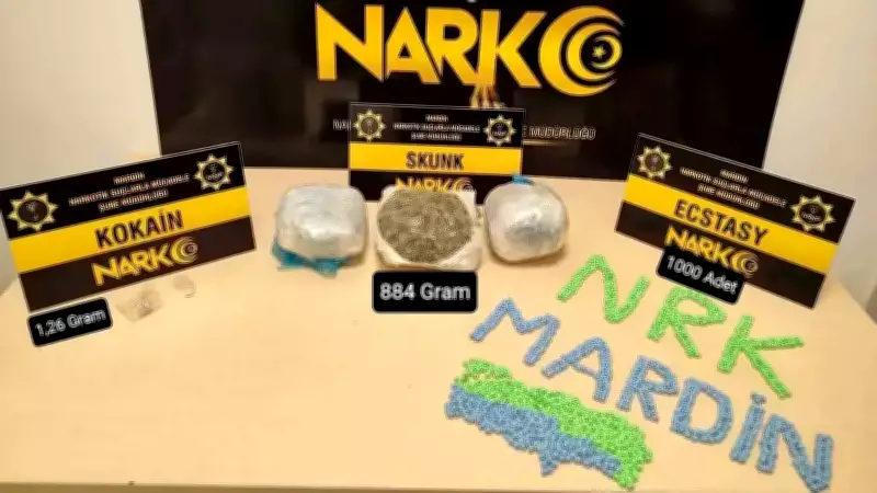 Mardin'de Uyuşturucu Operasyonu: 4 Şüpheli Yakalandı, Büyük Miktarda Madde Ele Geçirildi