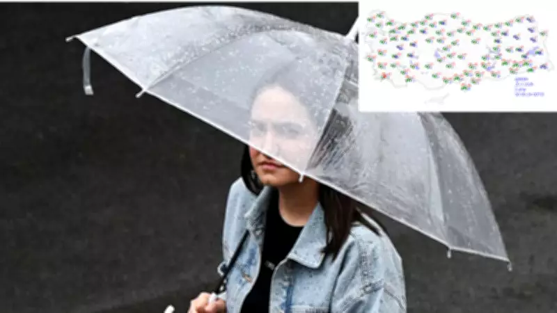 Marmara'da 7 Kent İçin Sarı Alarm: Meteoroloji'den Kuvvetli Sağanak Uyarısı