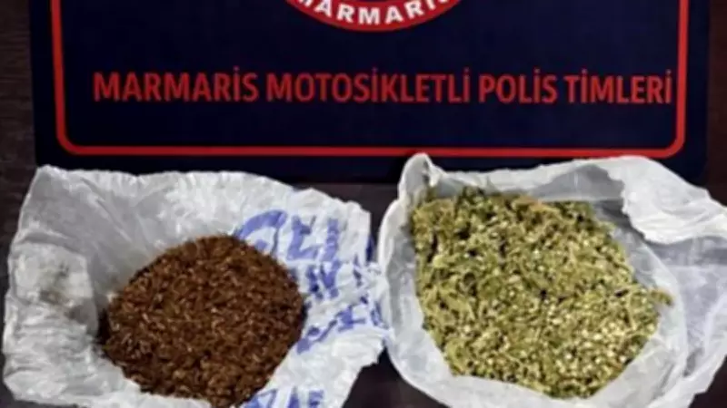 Marmaris'te Kavga İhbarı Polise Büyük Uyuşturucu Operasyonu Sağladı
