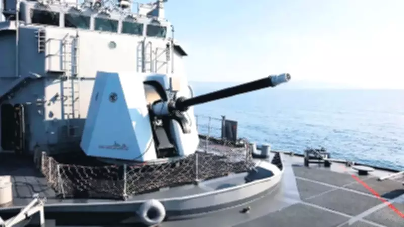 Mavi Vatan'ın Milli Topu Denizhan-76 Göreve Hazır: 5. Fırkateyn AKDENİZ'de