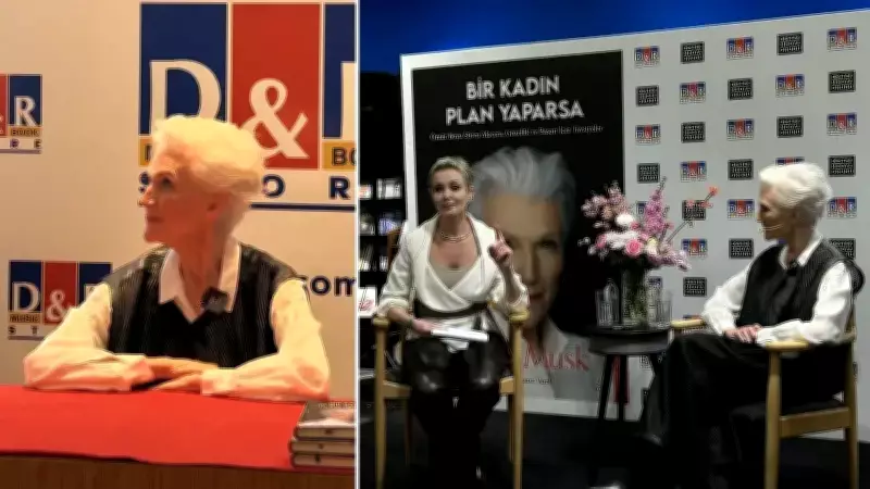 Maye Musk İstanbul'da: 'Asıl Zenginlik Sağlık, Mutlaka Bir Mesleğiniz Olsun'