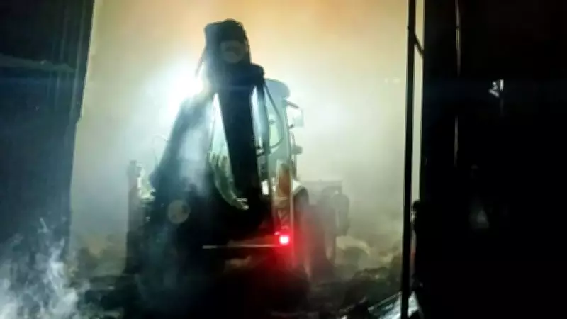 Mersin Tarsus'ta Samanlıkta Çıkan Yangın Büyük Korku Yarattı