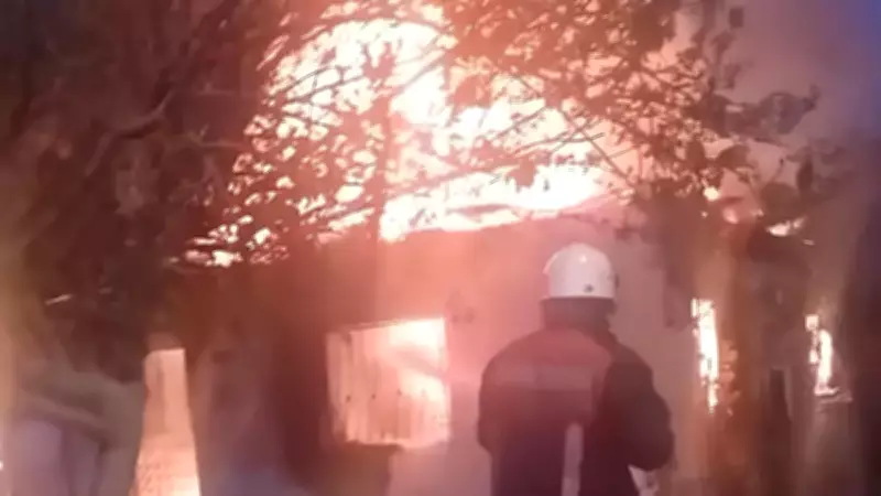 Mersin'de Sobadan Sıçrayan Kıvılcım, Müstakil Evi Küle Çevirdi