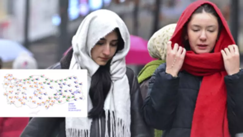 Meteoroloji'den Sarı Alarm: 6 İlde Kar ve Yağmur Bekleniyor