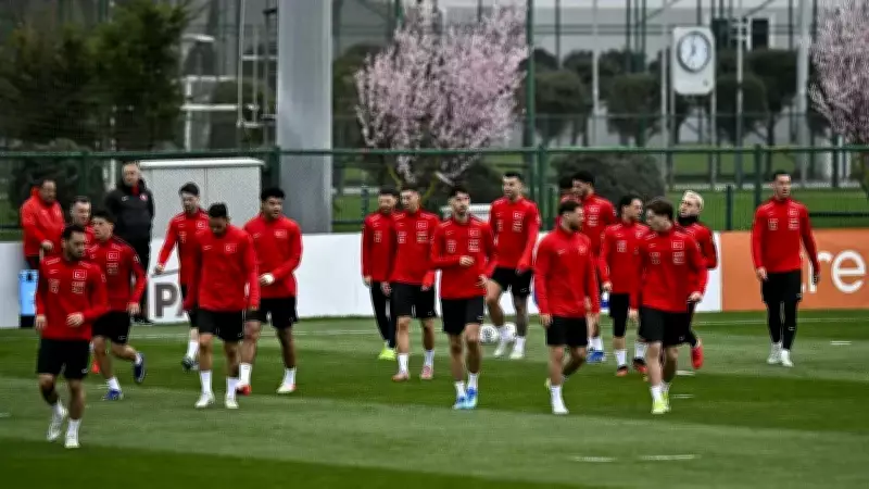 Milli Takım Romanya Maçına Hazırlanıyor: Montella Taktik Çalıştırdı