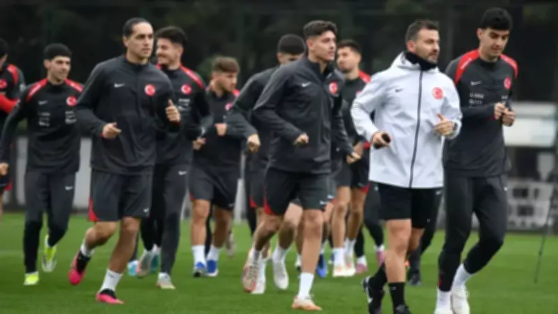 Milli Takım Zagreb'e Gidiyor: Yağmur Altında Yoğun Antrenman Tamamlandı