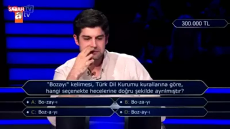 Milyoner'de Doruk Sözen, 500 Bin TL'lik Soruya 2 Adım Kala Yarışmadan Çekildi