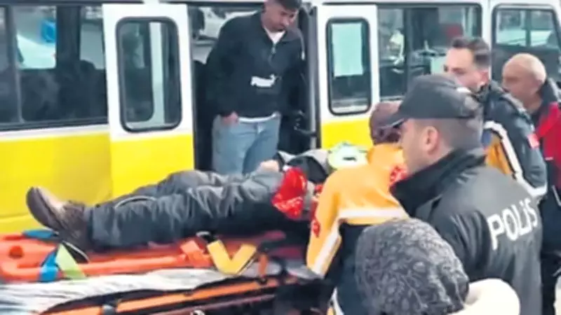 Minibüsten Düşen Müteahhit Sebahattin Sungur Hayatını Kaybetti