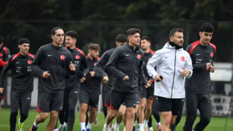 Ümit Milli Takım, Hırvatistan Maçı Hazırlıklarını Yağmur Altında Sürdürdü