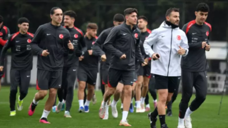 Ümit Milliler Hırvatistan Maçı Öncesi Yoğun Antrenman Yaptı