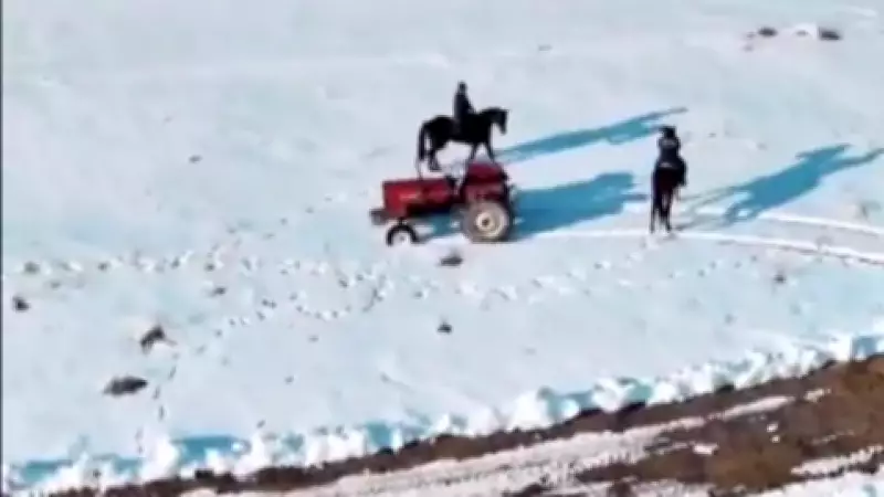 Muğla'da Çalınan Traktör 21 Yıl Sonra Van'da Jandarma Atlı Timleri Tarafından Bulundu