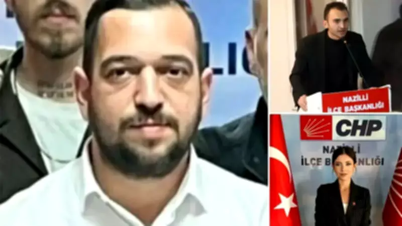 Nazilli'de CHP'li Gençlik Kolları Başkanı ve 3 Kişi Gözaltına Alındı