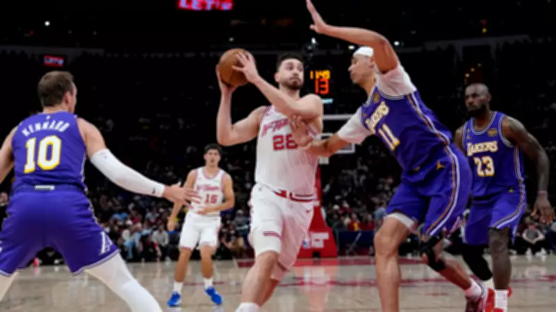 NBA'de Alperen Şengün'ün Double-Double'ı Yetmedi, Rockets Lakers'a Yenildi