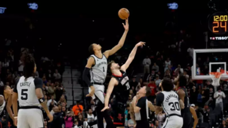 NBA'de Spurs, Rockets'ı Fırtına Gibi Geçti: Wembanyama 29 Sayı Attı