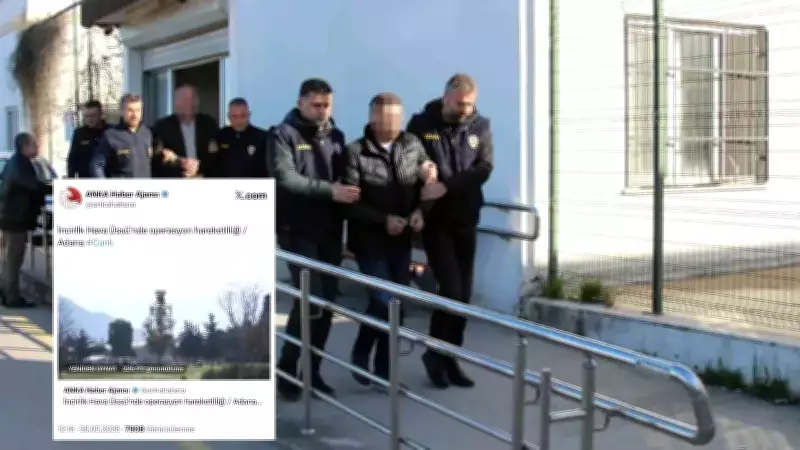 İncirlik Üssü Görüntüleri Soruşturmasında 5 Şüpheli Adli Kontrolle Serbest