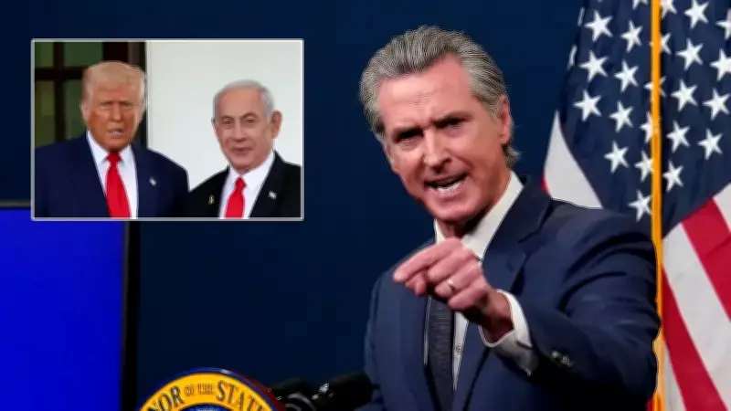 Newsom, ABD'nin İsrail Desteğini Sorguluyor ve Netanyahu'yu Eleştiriyor