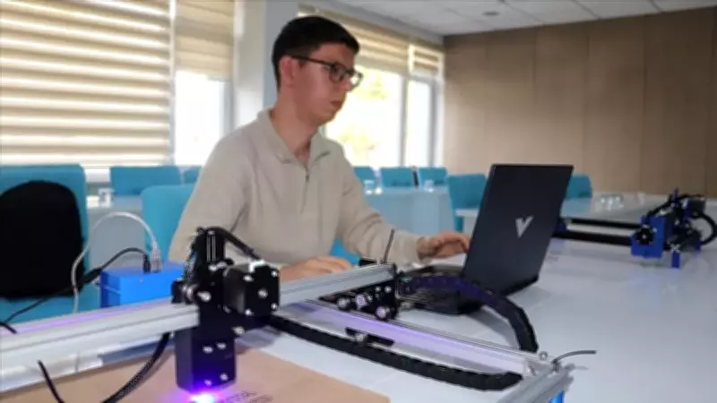 Üniversiteli Gençten Yerli Teknoloji Hamlesi: Yüksek Hassasiyetli Lazer Makinesi Geliştirdi