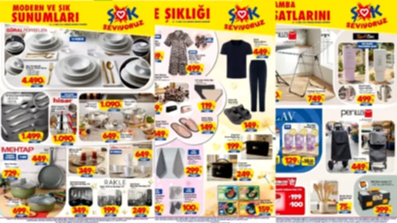 Şok'ta Yeni Haftanın İndirim Fırsatları Açıklandı: 25-31 Mart Kataloğu