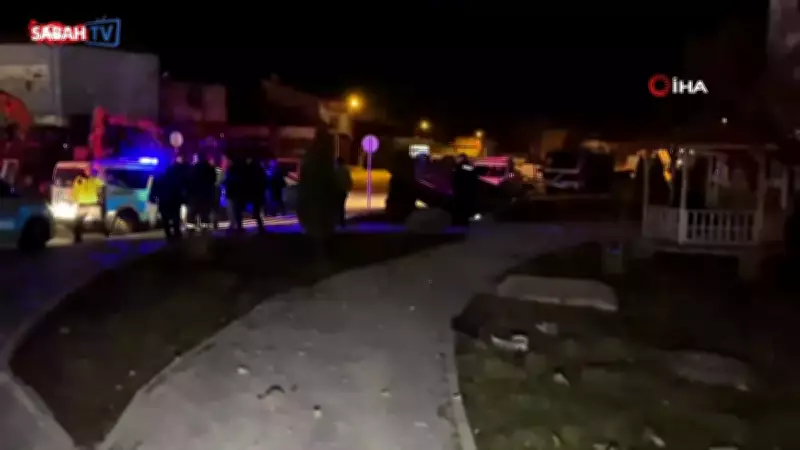 Çorum'da Direksiyon Hakimiyeti Kaybı Sonucu Otomobil Takla Attı: 1 Kişi Yaralandı