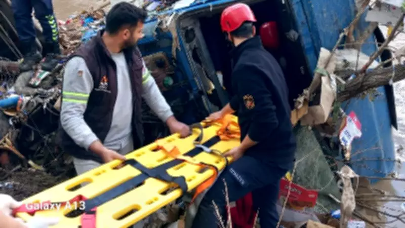 Osmaniye'de TIR Çaya Uçtu: Şoför Mustafa Canik Hayatını Kaybetti
