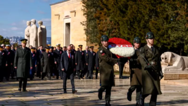 OYAK, 65. Kuruluş Yıl Dönümünde Anıtkabir'de Atatürk'ü Andı