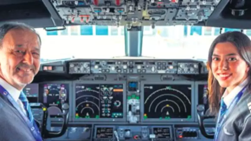 Pilot Babanın Son Uçuşu Kızıyla Duygu Dolu Anlara Sahne Oldu