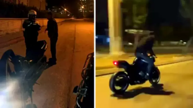 Polis Kask Kamerasıyla Kaydetti: Motosikletli Sürücüye 9 Maddeden 497 Bin Lira Ceza