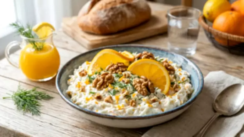 Portakallı Kereviz Salatası Tarifi: Ferahlığıyla Sofraları Süsleyecek