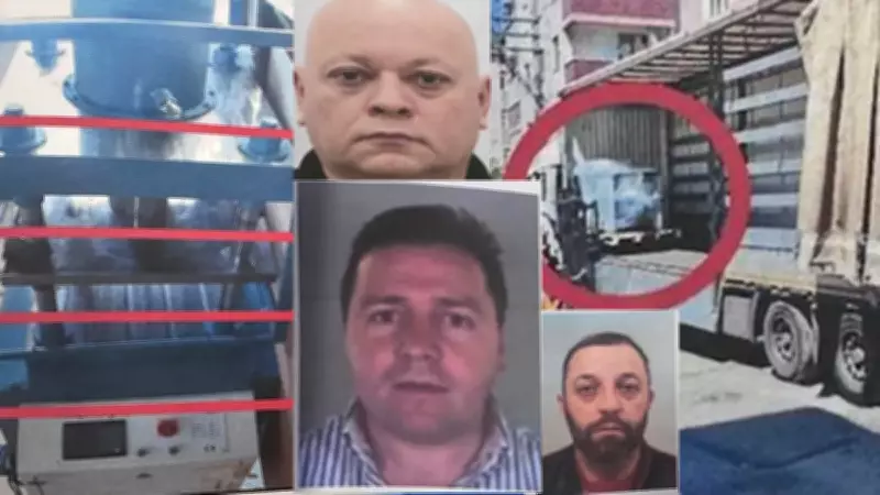 Pres Makinesindeki Kokain Operasyonu: Kolombiyalı Sergio Yakalandı