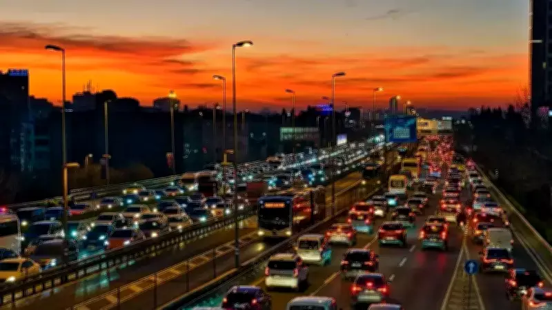 Ramazan Bayramı'nda İstanbul'da Trafik Yoğunluğu Yüzde 71'e Ulaştı