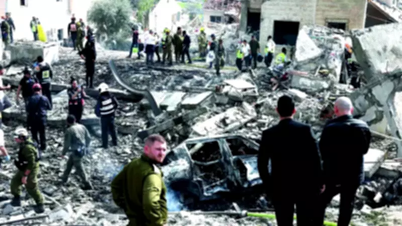 İran Füze Saldırısında Beyt Şemeş ve Tel Aviv'de Can Kaybı: Onlarca Kişi Enkaz Altında