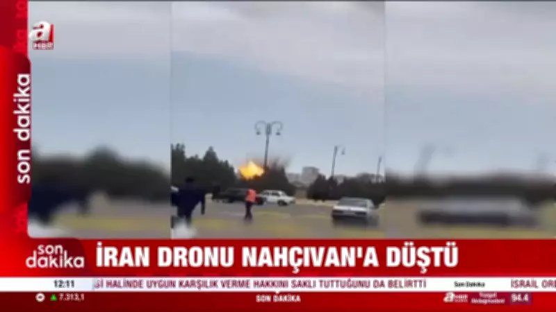 İran İHA'sı Nahçıvan Havalimanı'na Düştü: Bölgede Gerginlik Yükseldi