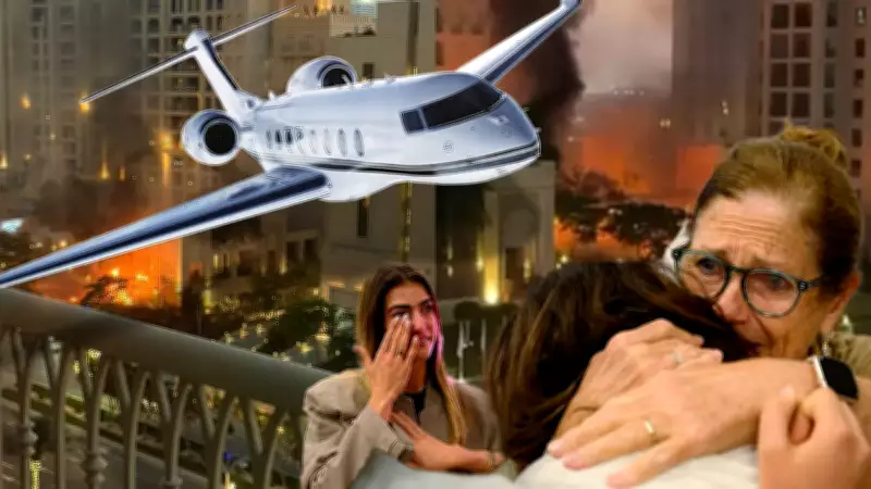 İran Saldırıları Sonrası Dubai'de Kaos: Turistler Özel Jet İçin 100 Bin Sterlin Ödedi