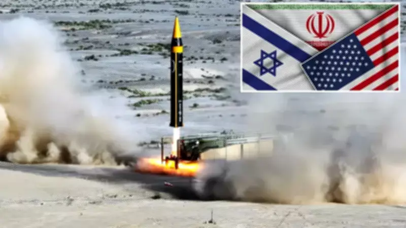 İran, İsrail'e 1 Tonluk Hürrem-4 Füzesiyle Saldırdı