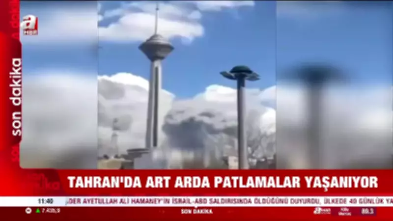 İran'da Art Arda Patlamalar: İsrail ve ABD Saldırı Başlattı