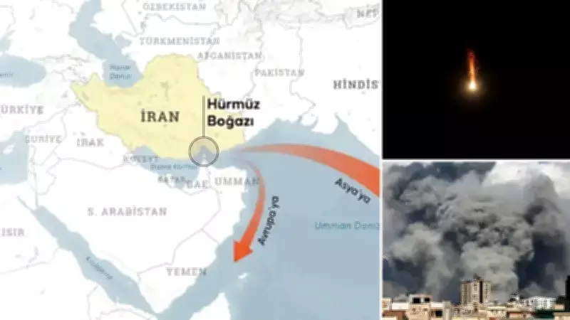 İran'dan Bölgeye Füze Yağmuru: Hürmüz Boğazı Kapatıldı, ABD ve İsrail Hedefte