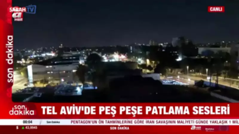 İran'dan İsrail'e Yeni Füze Saldırısı Gerçekleştirildi