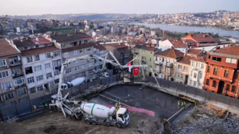 Recep Tayyip Erdoğan Anadolu İmam Hatip Lisesi Öğrenci Yurdu'nun Temeli Dualarla Atıldı