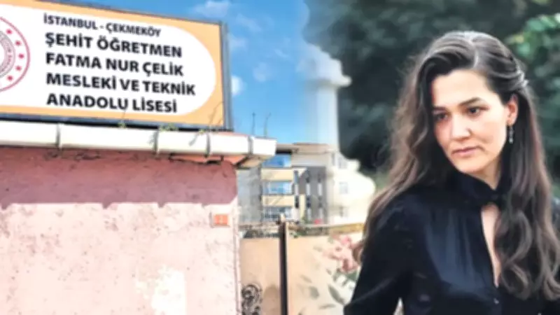 Öğretmen Fatma Nur Çelik'in Adı Görev Yaptığı Okulda Yaşatılacak